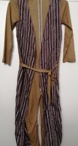 Kids Costumes to Hire - Wiseman BOY SLIM FIT - brown pants toga